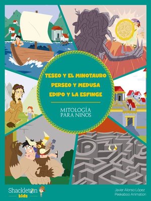 cover image of Teseo y el Minotauro. Perseo y Medusa. Edipo y la Esfinge